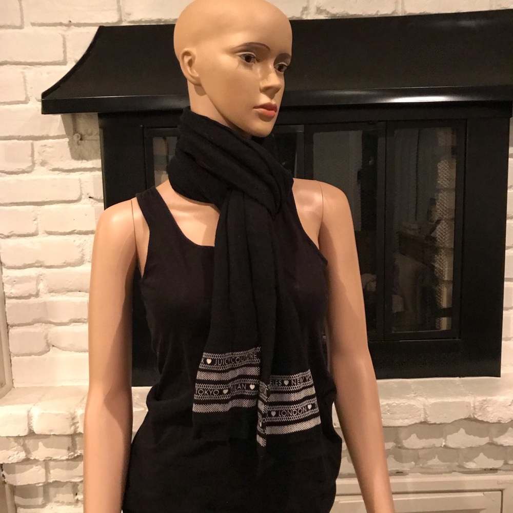 Black Juicy Couture Scarf